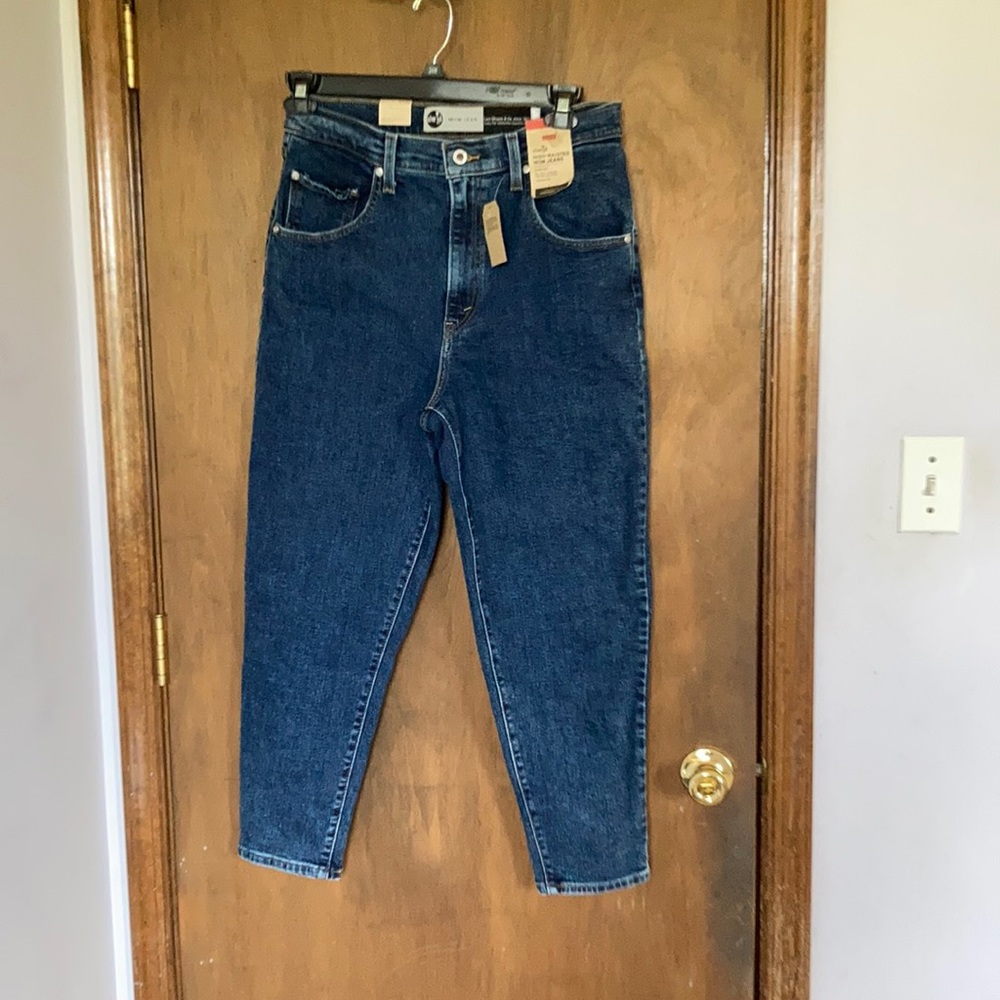 Levi’s Mom jean high waist tapered leg retro denim 31 X 27 - Picture 15 of 17